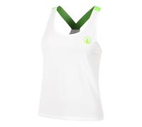 Quiet Please Wild Serve & Volley 2.0 Canottiera Donna - Bianco, Verde Neon, Taglia: XL