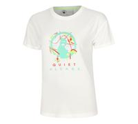 Quiet Please Wild Sketchy Maglietta Donna-Bianco,Multicolore in bianco, Taglia: XS
