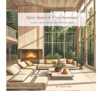 Quiet Spaces & Cozy Interiors: A Hygge Aesthetic Coloring Book for Adults: Mindful Interior Design Spaces, Relaxing Architecture & Serene Home Decor for Stress Relief