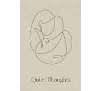 Quiet Thoughts: Minimalist Notebook & Journal (Paperback, A5): Moss Green Continuous Line Art Design, Cream Page Writing Notebook for Reflection & Mindfulness