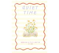 Quiet Time: Bible Study Journal For Daily Prayer and Meditation, Bible Verse and Scripture Review, 6x9 inches, 100 pages