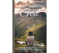 Quiet Time with God Gift for Him and Her Christian Self-Care Journal with Bible Verses