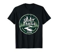 Quiet Trails Club Trekking Lento Natura Calma Maglietta