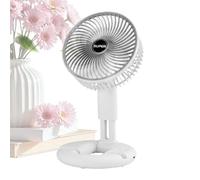 Quiet USB Desk Fan 3 Speed 120 Degree Adjustable Cooler