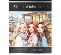 Quiet Winter Faces: A Premium Portrait Coloring Book for Relaxation and Creative Focus