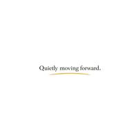 Quietly Moving Forward: A Minimalist Lined Notebook for Notes, Plans and Daily Writing