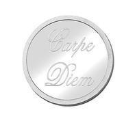 Quiges Donna Coin Moneta 25mm Carpe Diem per Ciondoli e Collane a Moneta