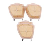 QUIGHZX 3 Pezzi/Lotto Filtro Aria detergente for Motosega MS311 MS362 MS391 1140 140 4401
