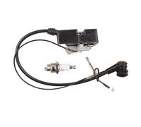 QUIGHZX Bobina di ACCENSIONE Magneto Candela for Motosega 340 345 346 346XP 350 351 353 335XP 338 338XP 339