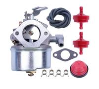QUIGHZX Carburatore for Tecumseh 640298 Kit con Tubo Filtro for Motori Oregon 50-666 OHSK70 OH195SA Modelli da 5,5 CV e 7 CV Spazzaneve