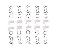 QUIGHZX Kit rondella Elastica for nottolino di avviamento a Strappo da 10 Pezzi for 017 018 MS170 MS180 MS260 MS270 MS290 MS310 MS340 MS360 MS390