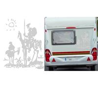 Quijote E Sancho Picasso, Adesivo In Vinile
