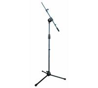 QUIK LOK - A/494 BK, ASTA MICROFONICA giraffa telescopica Serie 400 con base in lega