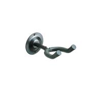QUIK LOK - GS/403 SUPPORTO A MURO SERIE GS, Sostegno a Muro per Chitarra con Forcella Curva, Costruzione Solida in Acciaio, Sostegni Ricoperti di Morbida Gomma Colore Nero