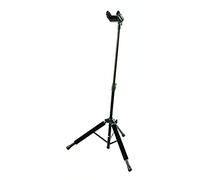 QUIK LOK - GS/508 SUPPORTO UNIVERSALE SERIE GS Supporto per Chitarra/Basso, Con Sistema di Bloccaggio Automatico, Altezza Regolabile, Colore Nero