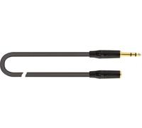 QUIK LOK - JUST J63J63F-5 Cavo Adattatore Jack 6.3 Maschio Femmina, Lunghezza 5 m, Prolunga Audio, Serie Just, Colore Nero