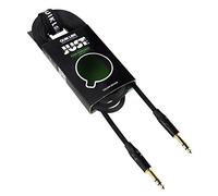 QUIK LOK - JUST JS/2 Cavo Audio Bilanciato Jack Stereo 6.3mm TRS Maschio a Jack 6.3mm TRS Maschio, 2m, Nero, Serie JUST