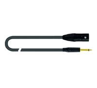 QUIK LOK - JUST/MJM-1 Cavo Bilanciato XLR Maschio/Jack TS 1 m Nero