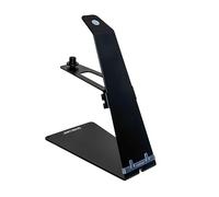 QUIK LOK - MIC/001 Base Microfonica Desktop per Microfoni Dinamici e Wireless, Design Elegante e Funzionale, Finitura Nero Opaco, Adattatore 3/8" a 5/8" Incluso