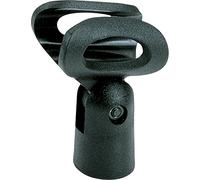 QUIK LOK - MP/892 PORTAMICROFONO FLESSIBILE PICCOLO Portamicrofono Professionale Piccolo, Dotato di Clip in Materiale Flessibile, Adatto a Microfoni Panoramici a Condensatore, Colore Nero