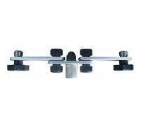 Quik Lok Supporto portamicrofoni MP-900 - 2 bracci separati regolabili - Pronta consegna