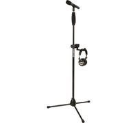 Quik Lok - MS/327 Supporto Cuffie Aggiuntivo Opzionale, con Morsetto di Aggancio, Colore Nero