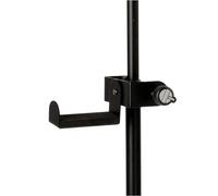 Quik Lok - MS/327 Supporto Cuffie Aggiuntivo Opzionale, con Morsetto di Aggancio, Colore Nero