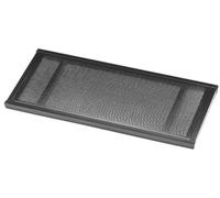 QUIK LOK - QL/662 RIPIANO AGGIUNTIVO METALLICO TRAFORATO Ripiano Metallico per Convertire Supporti a X (T/10, T/20, QLX/11, QLX21, BS/619, QL/646), Con Barre di Rinforzo, Colore Nero