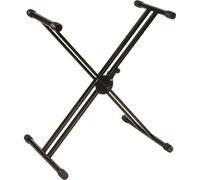 Quik Lok QL646 Stand per Tastiera Pianoforte Mixer PC Supporto Doppio Regolabile