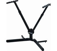 Quik Lok QLY/40 BK Supporto Pro altezza regol. x tastiera livello singolo, Nero