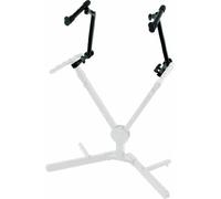 QUIK LOK - QLY/42 COPPIA BRACCETTI AGGIUNTIVI PER QLY/40, Regolabile in Altezza, Angolazione e Inclinazione, Carico Massimo 33,8 kg, Colore Nero