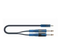 Quiklok RKSA-140-2 Minijack Stereo/2 Jack Mono - Pronta Consegna