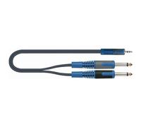 QUIK-LOK RKSA/140-2 cavo audio 2 m 3.5mm 2 x 6.35mm Nero