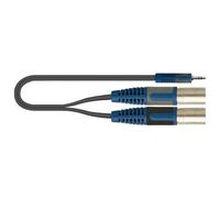 QUIK-LOK RKSA/192-5 cavo audio 5 m 3.5mm 2 x XLR (3-pin) Nero
