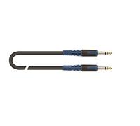 QUIK LOK - RKSI/202-2 JACK STEREO/JACK STEREO, Cavo per Strumenti Musicali Quik Lok ROK SOLID, Jack Stereo/Jack Stereo, Lunghezza 2 mt, Colore Nero