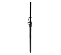 Quik Lok - S/333 Supporto Satellite-Subwoofer, Tubolare in Acciaio per Installazione Satellite sul Subwoofer, Altezza Regolabile da 80 a 110 cm, Diametro Superiore 35 mm, Inferiore 40 mm