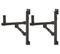 Quik Lok Supporti a muro per casse SB/781 - Coppia, Foro 35 mm, Inclinaz. 0°/5°/13°, Nero