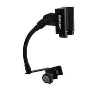 QUIK LOK - SMS/001 Supporto per Smartphone, Adatto ad Asta Microfonica, Peso 600 g, Colore Nero