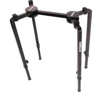 QUIK LOK - WS/640 SUPPORTO PER TASTIERA, MIXER SPEAKERS, E SIDE, Robusto Stand a "T" per Tastiere e Mixer, Comodo Set da Trasporto, con Chiusura a "T", Regolabile in Altezza e Larghezza, Colore Nero