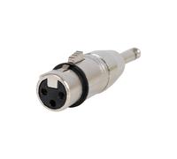 QUIKLOK ADATTATORE F/146-K XLR CANNON FEMMINA JACK 6,3 MONO (6 unità)