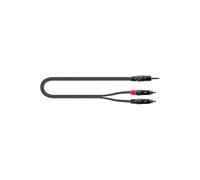 Quiklok ITST-J352RCA-3 - Cavo audio italiano standard minijack stereo - 2 x RCA 3 m