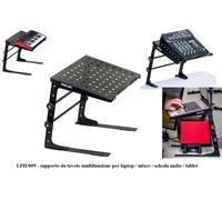 QUIKLOK LPH/009 Supporto Multifunzione per Mixer Laptop Tablet Controller Midi