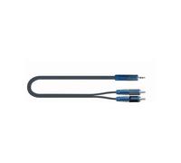 QUIKLOK RKSA/150-5 (RCA - JACK) cavo stereo professionale a basso rumore 5 Metri