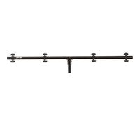QuikLok S/191-1 Barra a T per Supporto Luci in Alluminio Nero mt 1