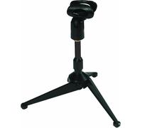Quiklok Supporto Microfono da Tavolo con Treppiede in gomma Nero - A 188