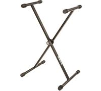 Quiklok T10BK Supporto per tastiera e consolle a X ad altezza regolabile