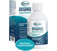Quiko Avisanol® - Calcio Concentrato Liquido per Uccelli Ornamentali - 250 ml