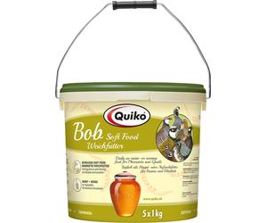 Quiko Bob - Mangime Complementare per Quaglie, Fagiani, Colini e tutte le specie di Galliformi - 5.000 g