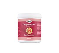 Quiko Canthaxantin/Carophyll 100g Mangime complementare per uccelli con fattore rosso Per la colorazione rossa concentrata