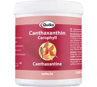 Quiko Canthaxantin/Carophyll - Mangime Complementare per Uccelli con Fattore Rosso - 100 g